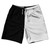 Black And White Quad Color 10" Swim Shorts Made In USA - Black And White Black And White Quad Color 10" Swim Shorts Made In USA - Black And White