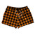 Orange Tennessee And Black Houndstooth 2.5" Swim Shorts Made In USA - Orange Tennessee And Black Orange Tennessee And Black Houndstooth 2.5" Swim Shorts Made In USA - Orange Tennessee And Black