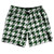 Green Hunter And White Houndstooth Swim Shorts 7" Made In USA - Green Hunter And White Green Hunter And White Houndstooth Swim Shorts 7" Made In USA - Green Hunter And White