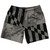 Maryland Flag Swim Shorts 7.5" - Black