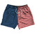 American Flag Jacks Swim Shorts 5" - Red White Blue