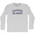 Cayman Islander Adult Cotton Long Sleeve T-shirt - Grey Heather Cayman Islander Adult Cotton Long Sleeve T-shirt - Grey Heather