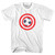 Captain USA Soccer Ball Youth Cotton T-shirt - White Captain USA Soccer Ball Youth Cotton T-shirt - White