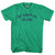 No Man's An Island Adult Tri-Blend T-shirt - Athletic Green