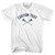 Custom Text Crossed Lacrosse Sticks Womens Cotton Junior Cut T-Shirt - White Custom Text Crossed Lacrosse Sticks Womens Cotton Junior Cut T-Shirt - White