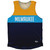 Milwaukee Finish Line Athletic Tank Top - Yellow Navy