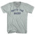 Matty The Baddy Adult Tri-Blend V-neck T-shirt - Athletic Cool Grey