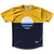 Milwaukee Flag Running Shirt Track Cross Made In USA - Yellow Navy