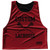 Custom Lacrosse Red Cardinal and Black Reversible Lacrosse Pinnie