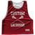 Custom Lacrosse Red Cardinal and White Reversible Lacrosse Pinnie Custom Lacrosse Red Cardinal and White Reversible Lacrosse Pinnie