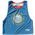 South Dakota State Flag and American Flag Reversible Lacrosse Pinnie Made In USA - Sky Blue South Dakota State Flag and American Flag Reversible Lacrosse Pinnie Made In USA - Sky Blue