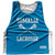 Somalia Country Nations Crossed Sticks Reversible Lacrosse Pinnie Made In USA - Blue & White Somalia Country Nations Crossed Sticks Reversible Lacrosse Pinnie Made In USA - Blue & White
