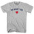 Do What You Heart Youth Cotton T-shirt - Grey Heather Do What You Heart Youth Cotton T-shirt - Grey Heather