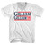 Gilliam Gilliam 08 Election Custom Election Two Names and Year Adult Tri-Blend V-neck T-shirt - White Gilliam Gilliam 08 Election Custom Election Two Names and Year Adult Tri-Blend V-neck T-shirt - White
