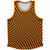 Warped Checkerboard Athletic Sport Tank Top Made In USA - Orange Tennessee And Black Warped Checkerboard Athletic Sport Tank Top Made In USA - Orange Tennessee And Black