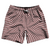 Warped Checkerboard Swim Shorts 7" Made in USA - Red Maroon And White Warped Checkerboard Swim Shorts 7" Made in USA - Red Maroon And White