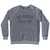 Go Ahead Call HR Adult Tri-Blend Sweatshirt - Athletic Grey