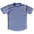 Warped Checkerboard Running Shirt Track Cross Made In USA - Blue Royal And White Warped Checkerboard Running Shirt Track Cross Made In USA - Blue Royal And White