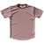 Warped Checkerboard Running Shirt Track Cross Made In USA - Red Maroon And White Warped Checkerboard Running Shirt Track Cross Made In USA - Red Maroon And White