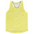 Warped Checkerboard Running Track Tops Made In USA - Yellow Bright And White Warped Checkerboard Running Track Tops Made In USA - Yellow Bright And White
