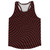 Warped Checkerboard Running Track Tops Made In USA - Red Maroon And Black Warped Checkerboard Running Track Tops Made In USA - Red Maroon And Black