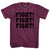 Fight Fight Fight Trump Assassination Adult Tri-Blend T-shirt - Athletic Cranberry Fight Fight Fight Trump Assassination Adult Tri-Blend T-shirt - Athletic Cranberry