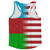 American Flag And Azerbaijan Flag Combination Running Racerback Singlet Track Tank Top American Flag And Azerbaijan Flag Combination Running Racerback Singlet Track Tank Top