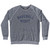 Baseball Night Adult Tri-Blend Sweatshirt - Athletic Grey