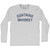 Contains Whiskey Adult Cotton Long Sleeve T-shirt - Grey Heather