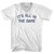 It'S All In The Game Adult Tri-Blend V-neck T-shirt - White It'S All In The Game Adult Tri-Blend V-neck T-shirt - White