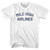 Mile High Airlines Adult Cotton T-shirt - White