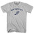 New Taipei City Running Track Winged Foot Adult Cotton T-shirt - Cool Grey