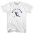 Dive Team Soccer Womens Cotton Junior Cut T-Shirt - White