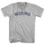 Woking Adult Cotton V-neck T-shirt - Grey Heather