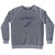 Cardiff Running Track Winged Foot-Adult Tri-Blend Sweatshirt - Athletic Grey