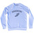 Coventry Running Track Winged Foot-Adult Tri-Blend Sweatshirt - White Coventry Running Track Winged Foot-Adult Tri-Blend Sweatshirt - White