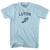 Luton Running Track Winged Foot-Adult Cotton T-shirt - Light Blue Luton Running Track Winged Foot-Adult Cotton T-shirt - Light Blue