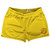 Hickory Yellow Shorty Short Gym Shorts 2.5" Inseam Made In USA