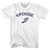 Kipchoge Running Track Winged Foot Womens Cotton Junior Cut T-Shirt - White Kipchoge Running Track Winged Foot Womens Cotton Junior Cut T-Shirt - White