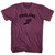 England Running Track Winged Foot Adult Tri-Blend T-shirt - Athletic Cranberry England Running Track Winged Foot Adult Tri-Blend T-shirt - Athletic Cranberry