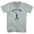 No Fly Zone Outfield Baseball Catch Adult Tri-Blend V-neck T-shirt - Athletic Cool Grey No Fly Zone Outfield Baseball Catch Adult Tri-Blend V-neck T-shirt - Athletic Cool Grey