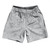 Super Fly Pattern Black and Grey Medium Soccer Shorts Made In USA - Black and Grey Medium