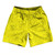 Super Fly Pattern Black and Yellow Soccer Shorts Made In USA - Black and Yellow