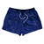 Super Fly Pattern Blue Royal and White 2.5" Swim Shorts Made in USA - Blue Royal and White