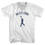 No Fly Zone Outfield Baseball Catch Adult Tri-Blend V-neck T-shirt - White No Fly Zone Outfield Baseball Catch Adult Tri-Blend V-neck T-shirt - White