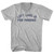 Left Lane Is For Passing Adult Cotton V-Neck T-Shirt - Grey Heather