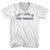 Left Lane Is For Passing Adult Cotton V-Neck T-Shirt - White