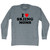 I Love Skiing Moms Adult Tri-Blend Long Sleeve T-shirt - Athletic Grey I Love Skiing Moms Adult Tri-Blend Long Sleeve T-shirt - Athletic Grey