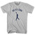 No Fly Zone Outfield Baseball Catch Adult Cotton T-shirt - Cool Grey No Fly Zone Outfield Baseball Catch Adult Cotton T-shirt - Cool Grey