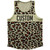 Cheetah Pattern Custom Athletic Tank Top Made In USA - Vegas Gold